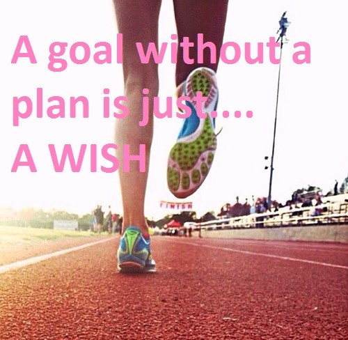 A goal without a plan is just... a wish